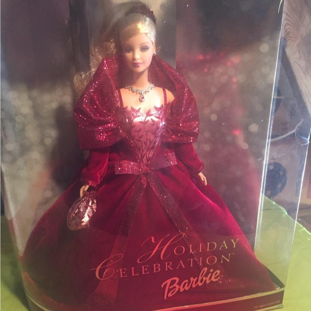 Barbie Holiday Celebration Doll in Sparkling Red